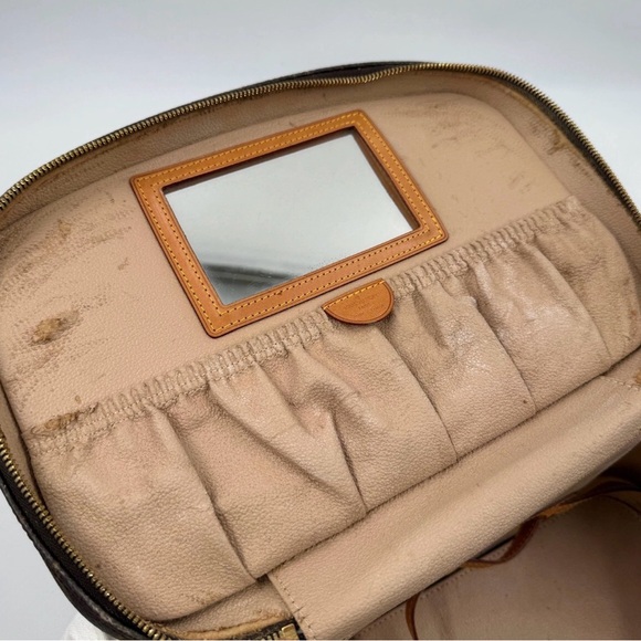 Authentic Louis Vuitton Monogram M47280 Cosmetic Handbag | Vanity Case - Picture 9 of 10